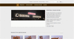Desktop Screenshot of barcenacigarhouse.com