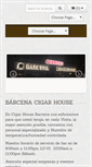 Mobile Screenshot of barcenacigarhouse.com